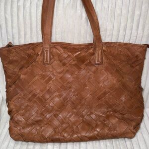 Day & Mood light brown leather Mee Tote